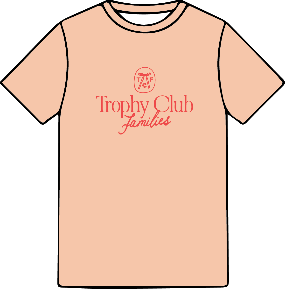 Comfort Colors Trophy Club Families Tee