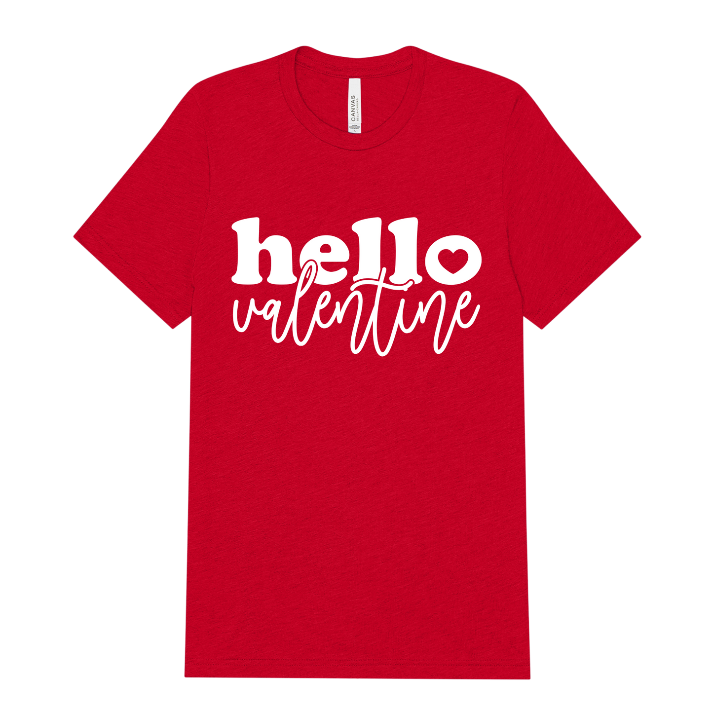 Hello Valentine Red Tee