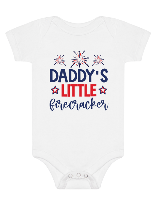 Daddy's Little Firecracker Onesie