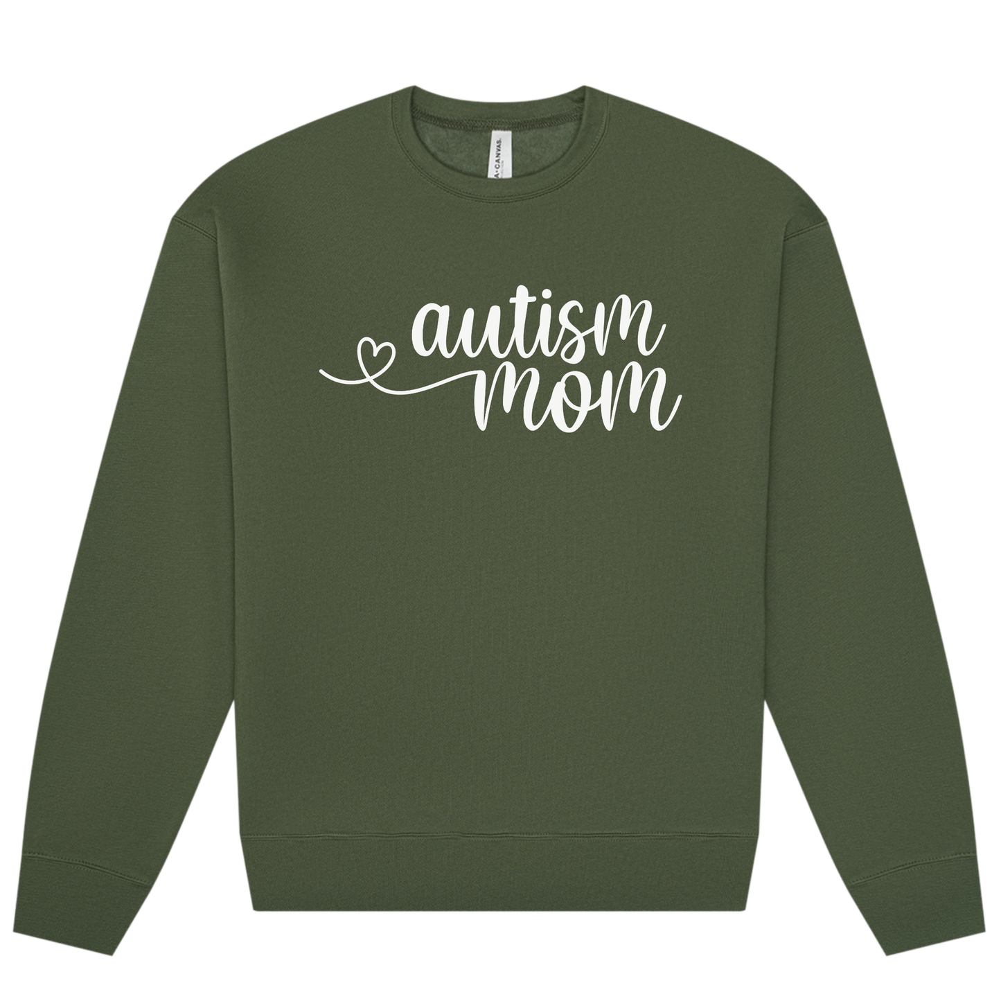 Autism Mom Crew Sweatshirt