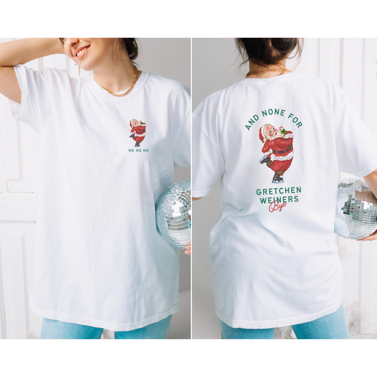 None for Gretchen Weiners Bella and Canvas Tee