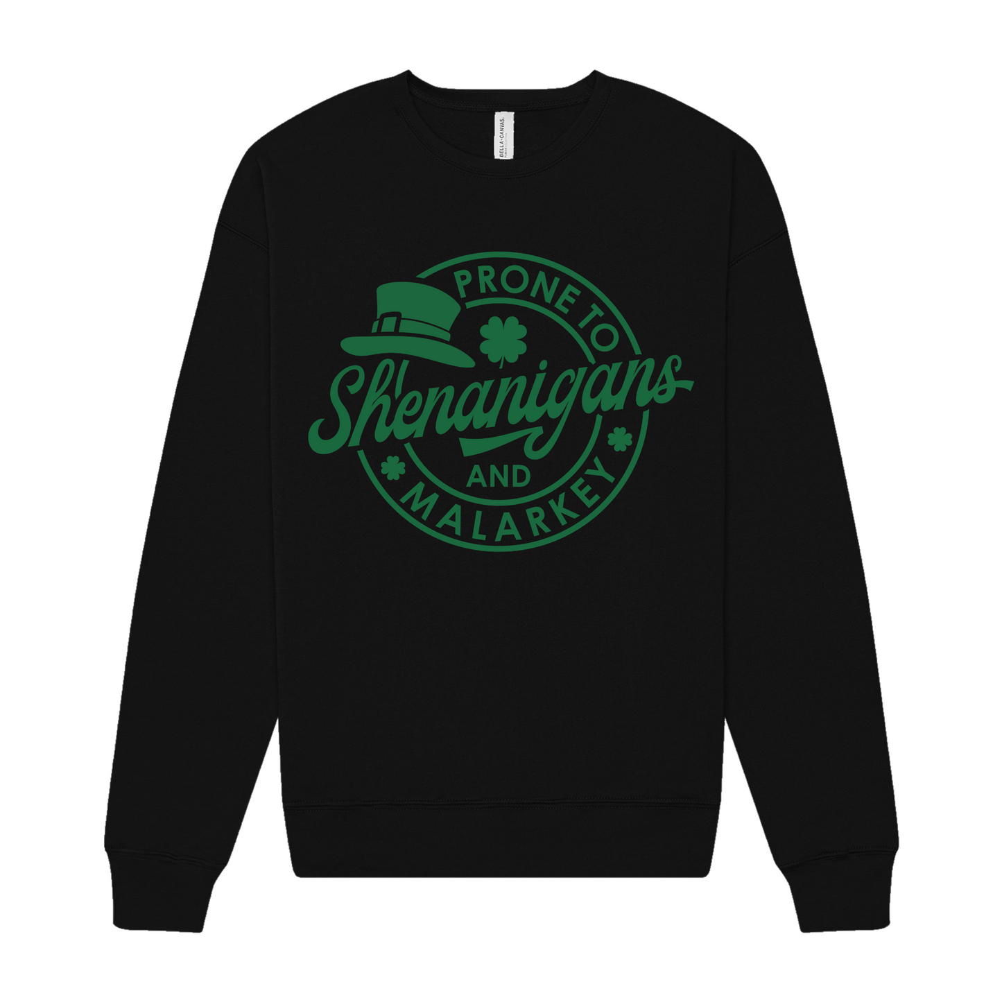 Shenanigans and Malarkey Adult Crewneck Sweatshirt