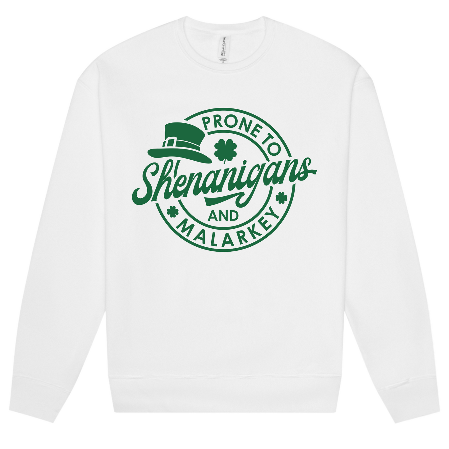 Shenanigans and Malarkey Adult Crewneck Sweatshirt