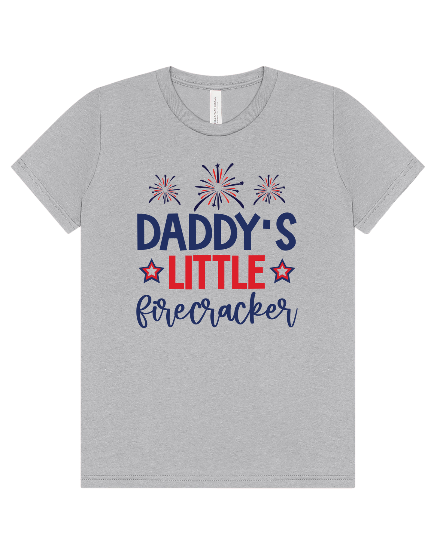 Daddy's Little Firecracker Kids Tee