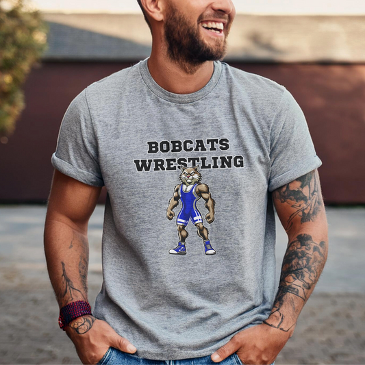 Bobcats Wrestling Tee