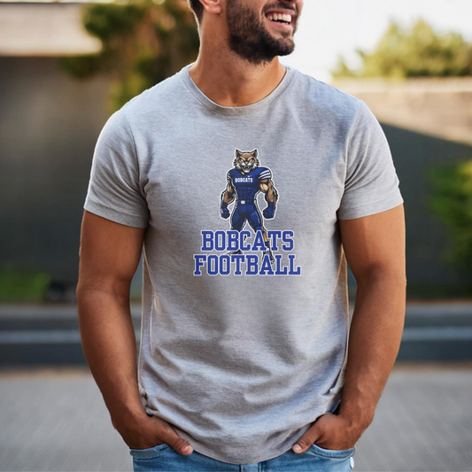 Bobcats Football Tee