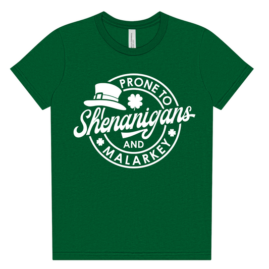 Shenanigans and Malarkey Kids Tee