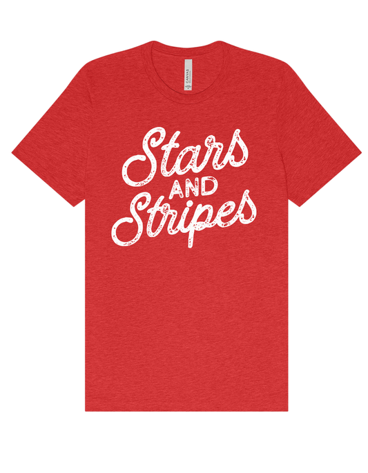 Stars and Stripes Adult Tee