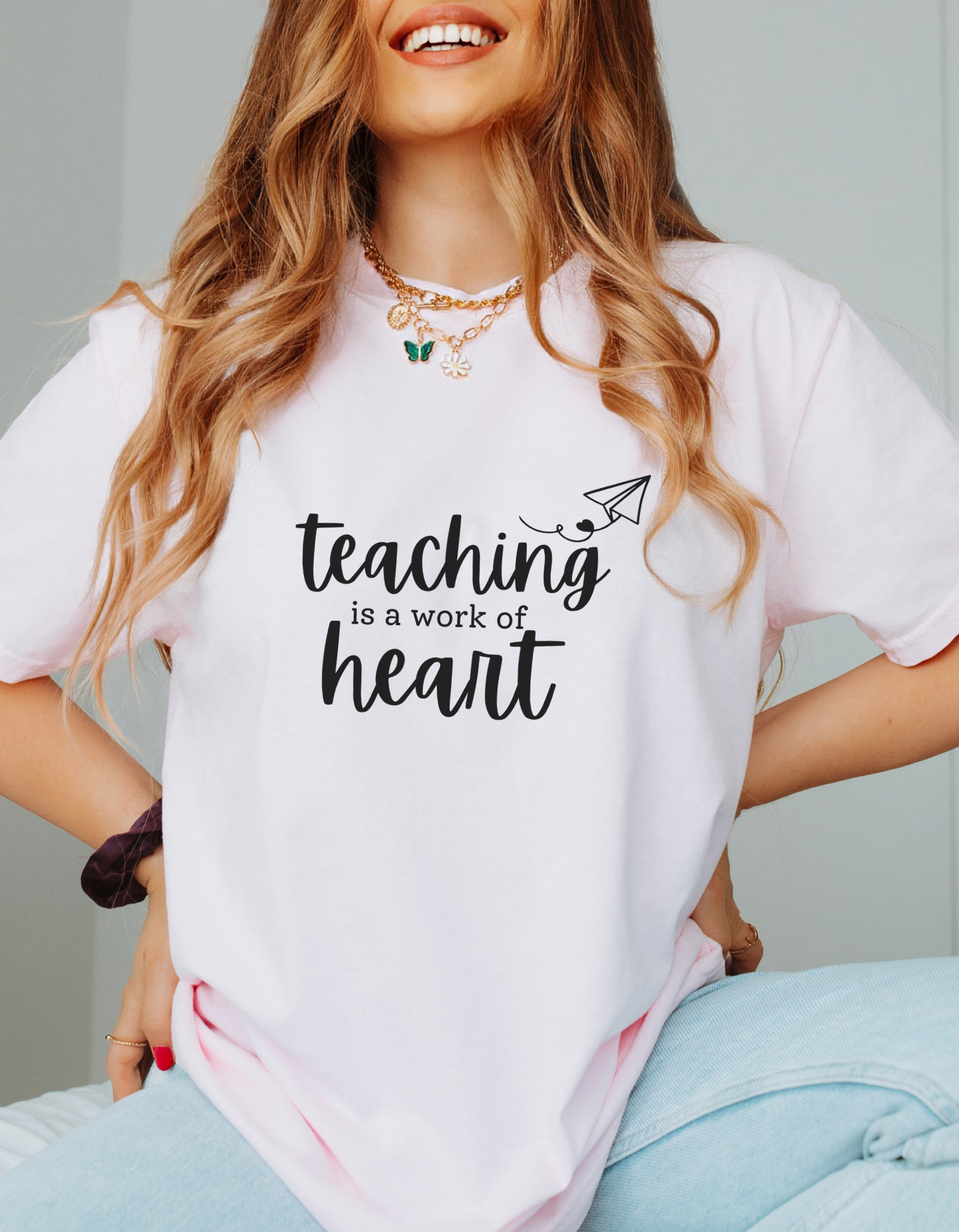 Teaching is a Work of Heart Tee