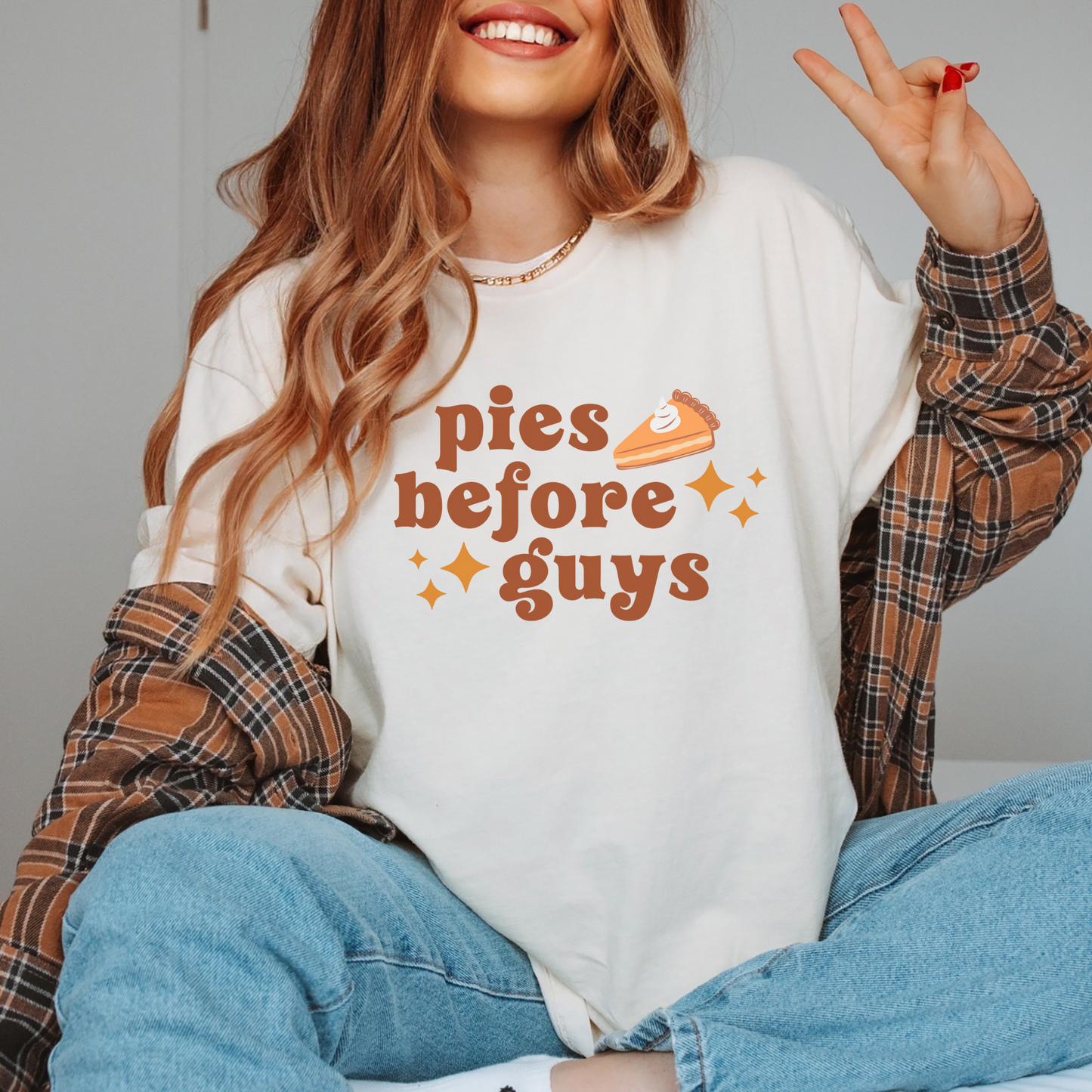 Pies Before Guys Tee