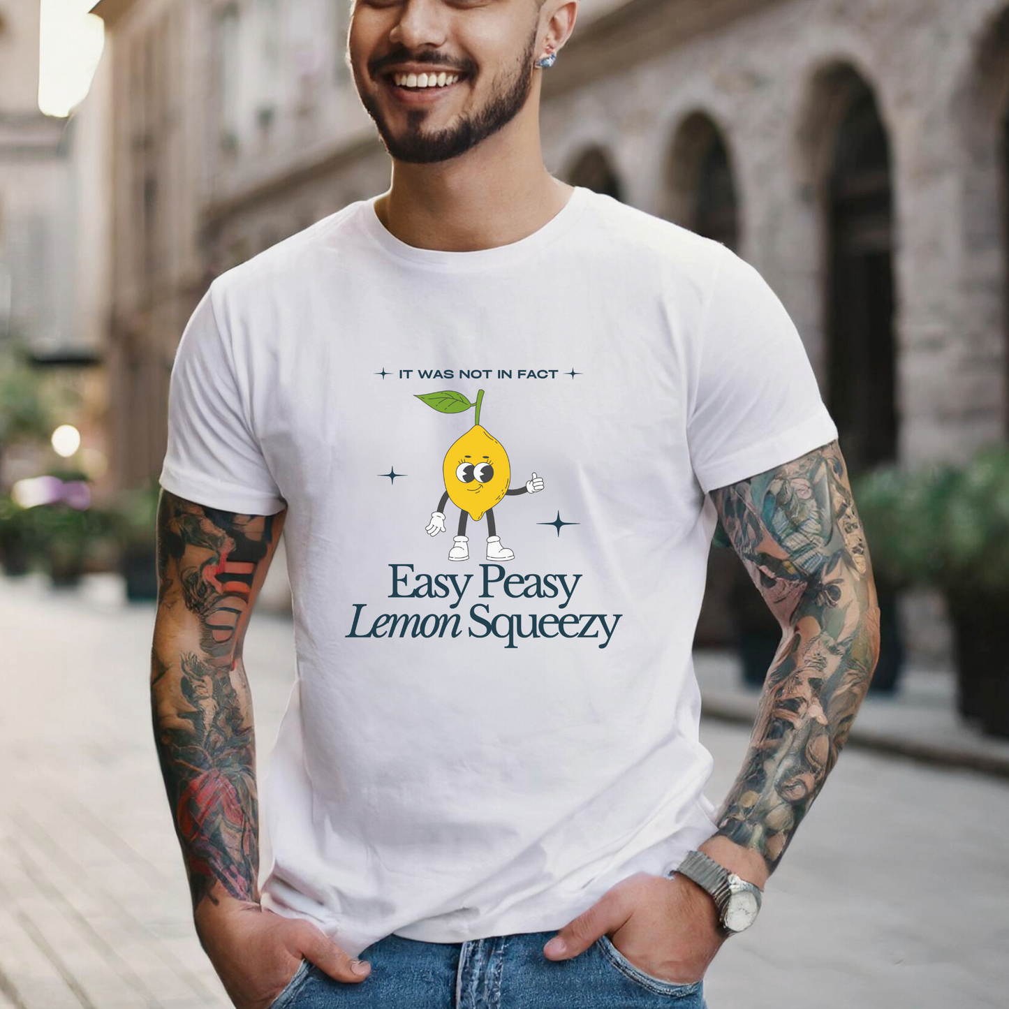 Easy Peasy Lemon Squeezy Tee