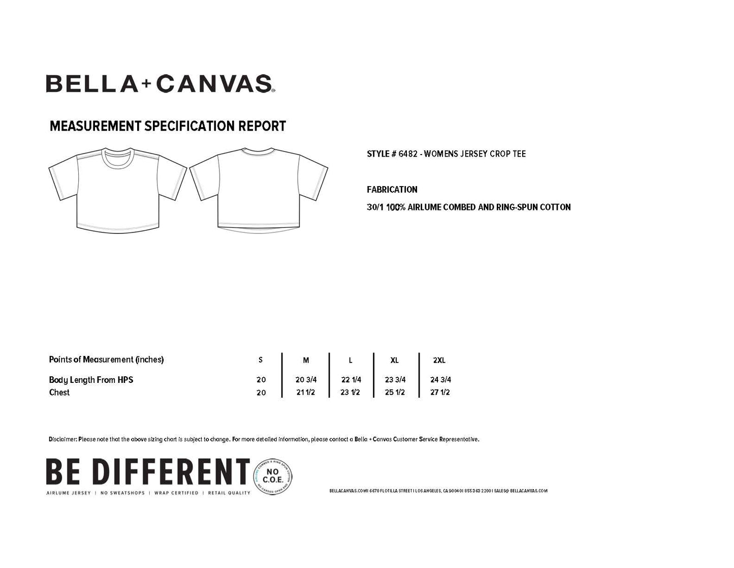 NTDA Adult Cropped Tee