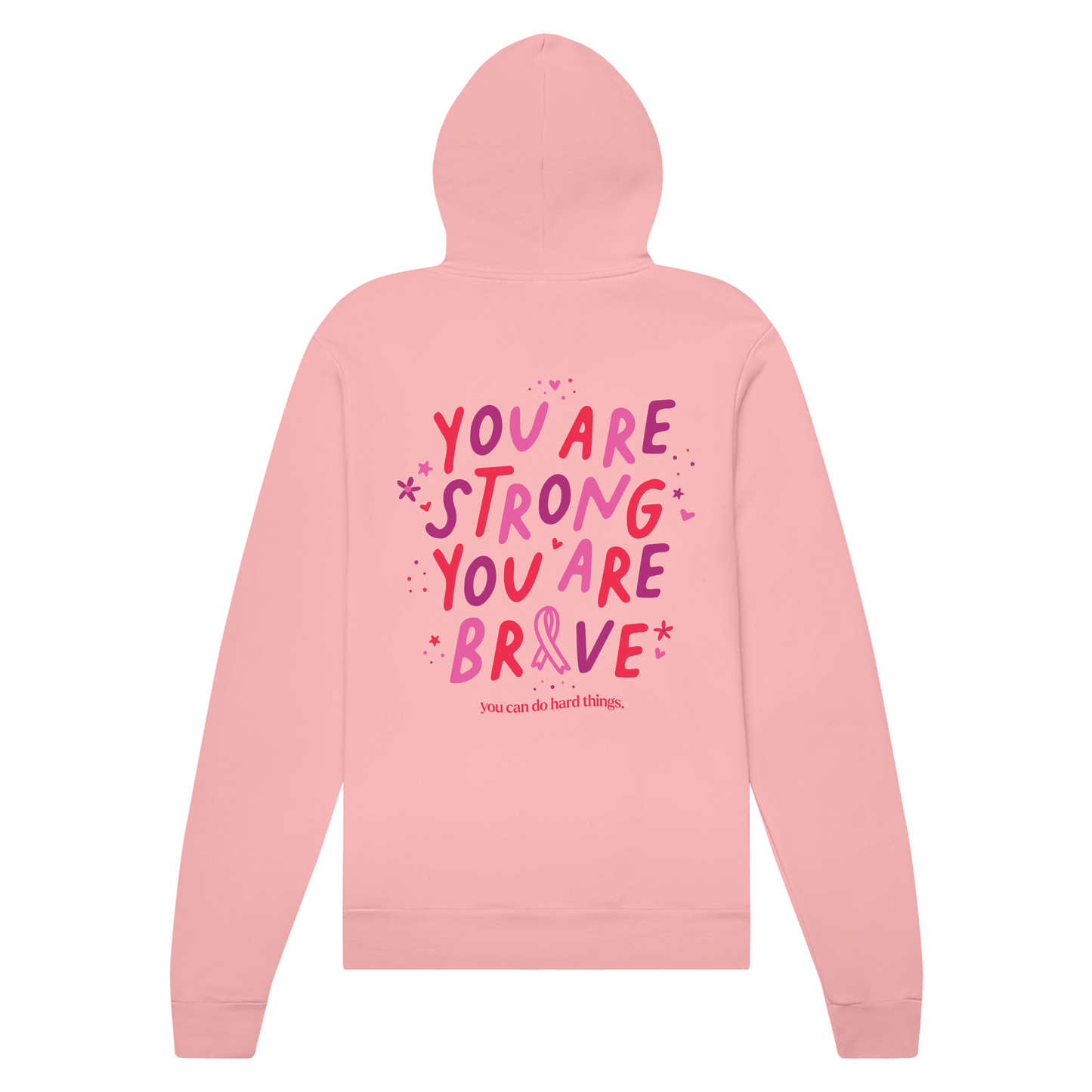 Adult Team Zoey Bella & Canvas Hoodie - Pink
