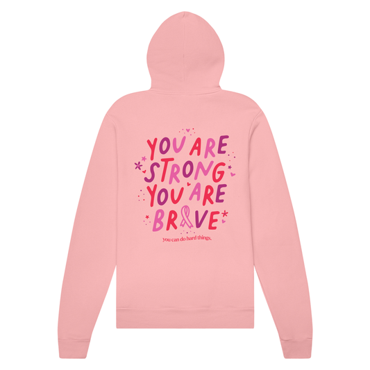 Adult Team Zoey Bella & Canvas Hoodie - Pink