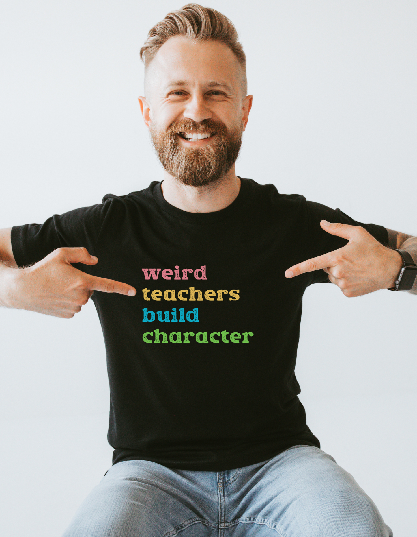 Weird Teachers Build Character Tee