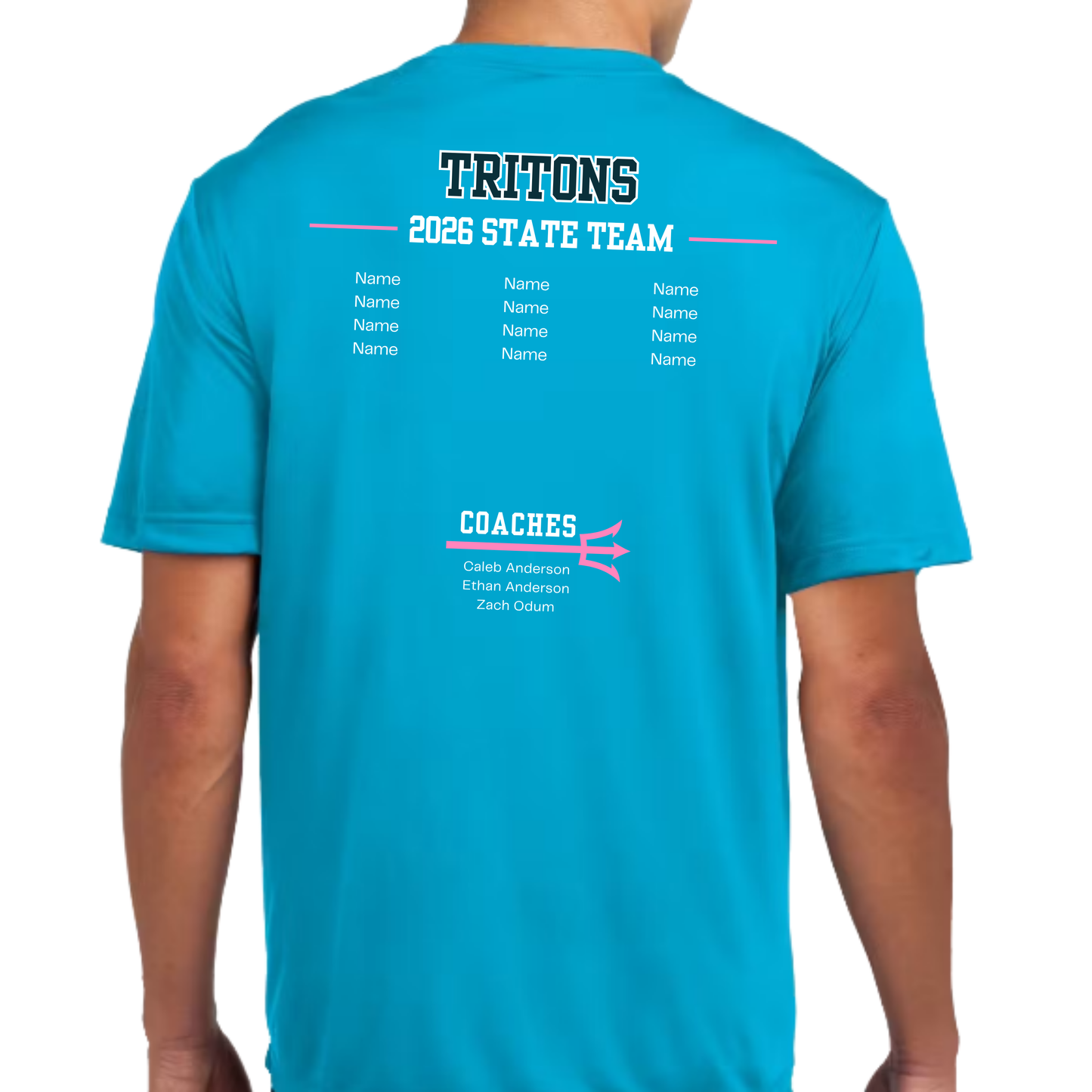 Adult Atomic Blue State Tee