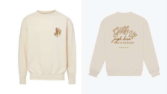 MV Sports Giddy Up Back Crewneck