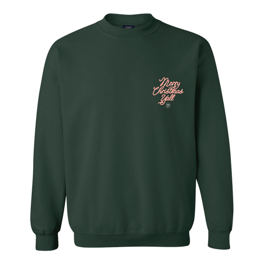 MV Sports Merry Christmas Ya'll Crewneck