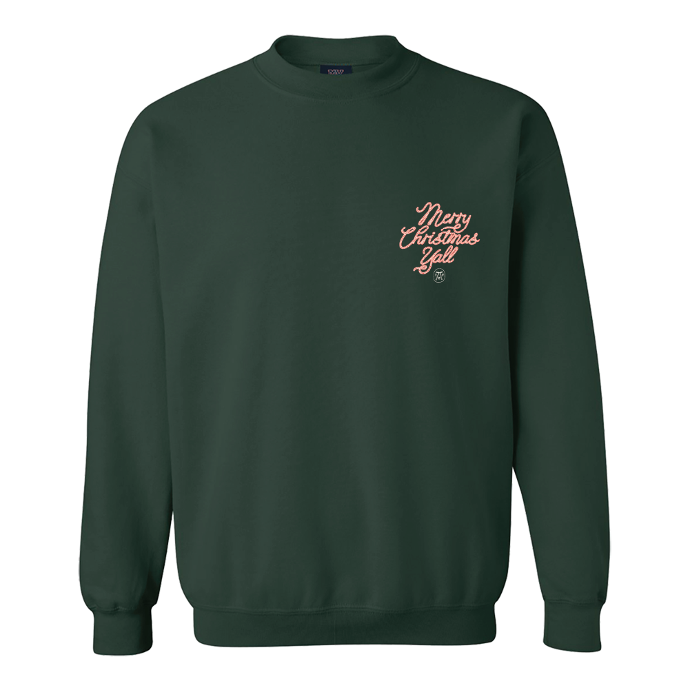 MV Sports Merry Christmas Ya'll Crewneck
