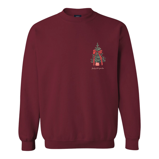 MV Sports Christmas Tree Crew Neck