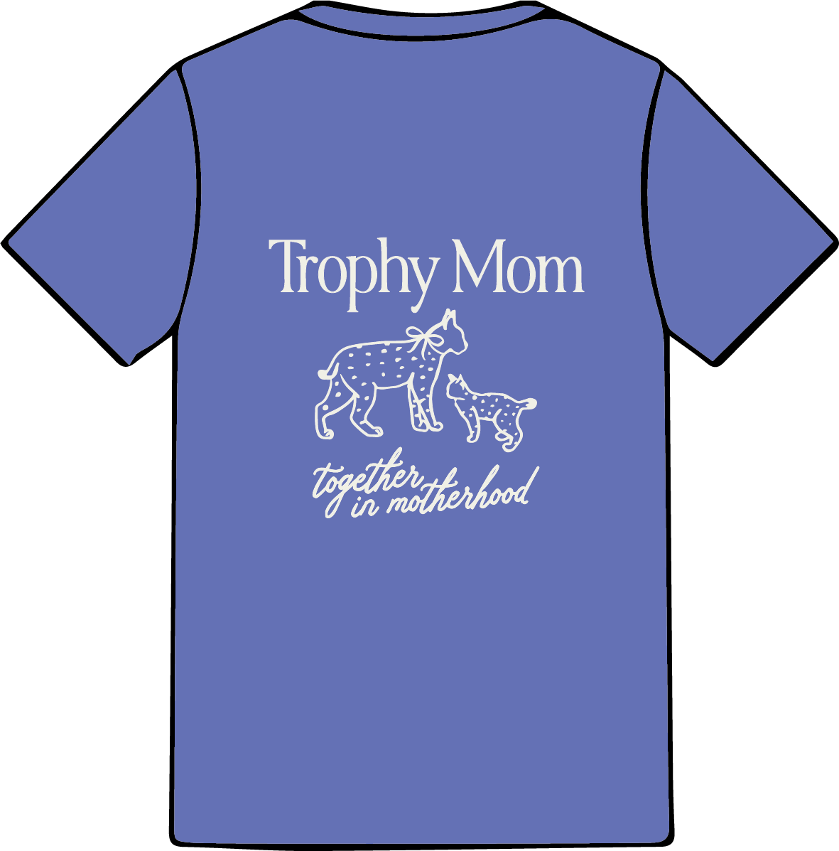 Comfort Colors Together in Motherhood Tee