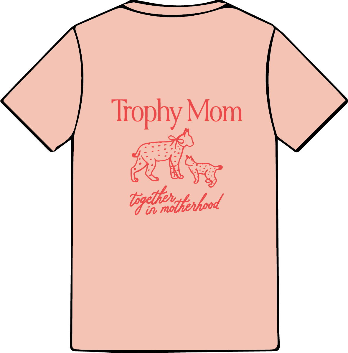 Comfort Colors Together in Motherhood Tee