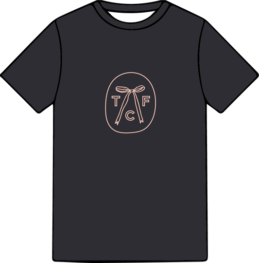 Comfort Colors Trophy Club Families Bow Tee