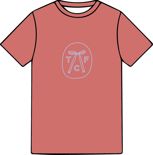 Comfort Colors Trophy Club Families Bow Tee