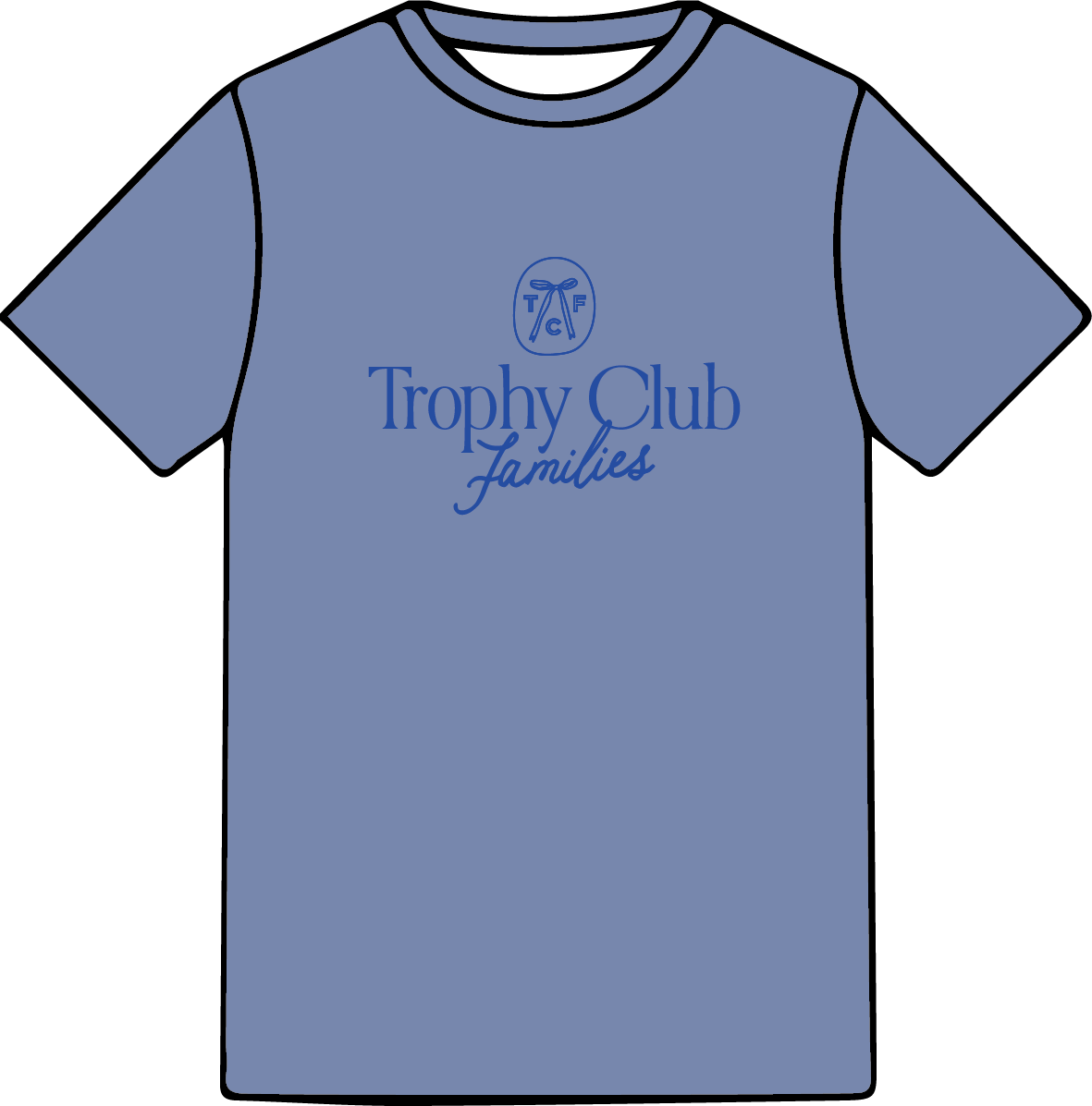 Comfort Colors Trophy Club Families Tee