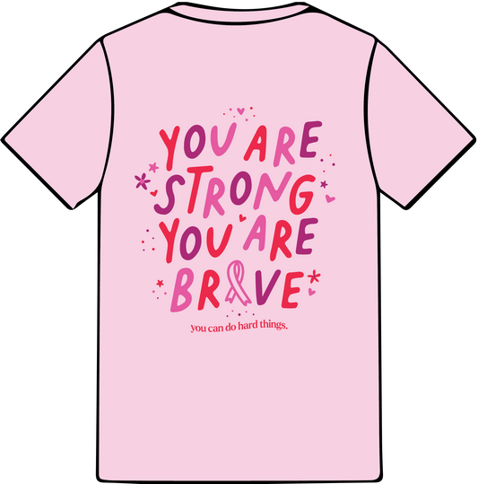 Toddler Team Zoey Bella & Canvas Tee - Pink